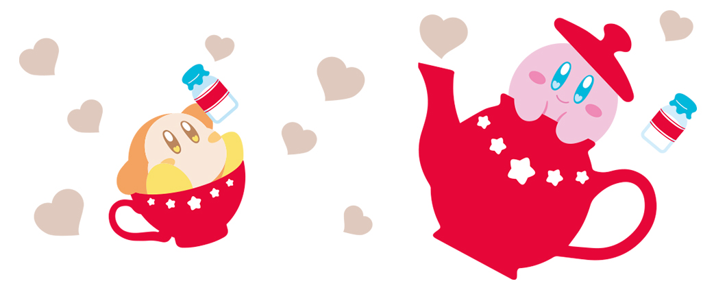Lovisia 星のカービィ リップグロス ハートシリーズ